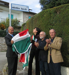 A Perugia inaugurata Via Valentino Bucchi